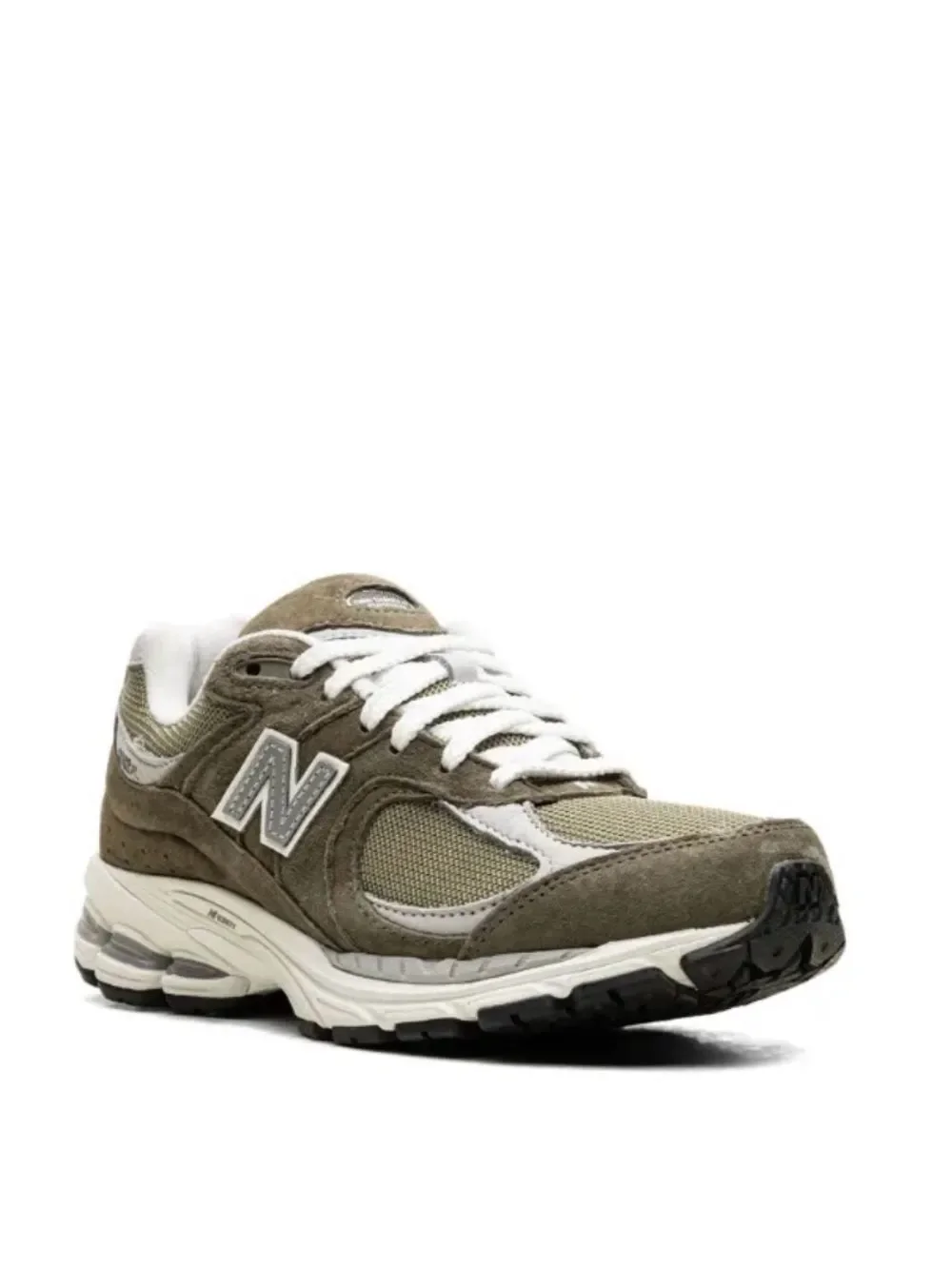 New Balance Olive Green Suede Mesh 2002R Sneaker 8 wmns 6.5 men